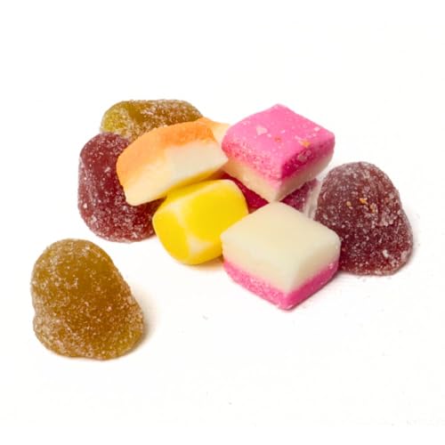 Image of Dolly Mixture 250g Pick n Mix Sweets (1/2lb) (Dolly Mix 250g) Retro Bulk Sweet Party Birthday Present Fathers Day Gift