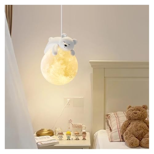 Lustre moderne ours LED pour illuminer une chambre sombre