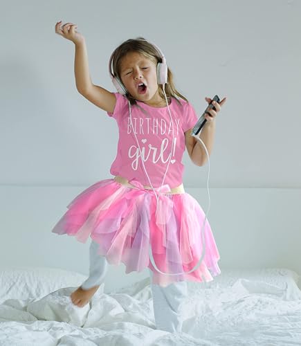 Image of Happy Birthday T-Shirt (Girls 1 to 12) Sassy Kids Party Tee - Sweet Baby /Toddler Outfit