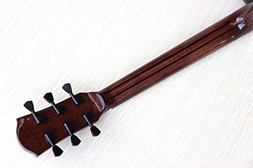 KEPOHK Guitare acoustique électrique professionnelle de haut niveau en bois de cèdre rouge solide de 40 pouces avec coin… - Les Beatles, Paul McCartney, John Lennon, RIngo Starr, George Harrison KEPOHK Guitare acoustique électrique professionnelle de haut niveau en bois de cèdre rouge solide de 40 pouces avec coin… – Image 6