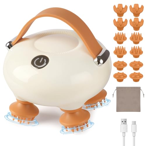 IOOKNA Scalp Massager, Electric Head Massager for Stress Relax