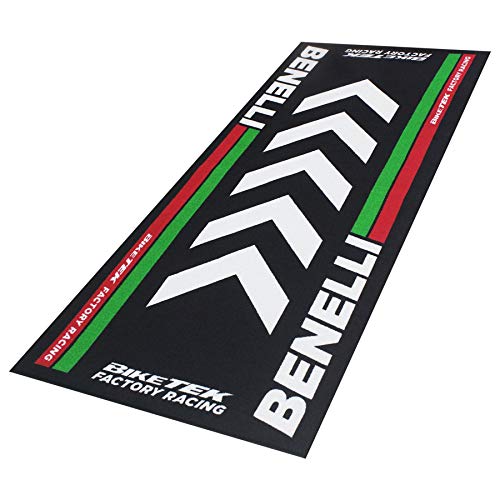 Biketek Benelli Serie 4 - Alfombra para garaje o moto