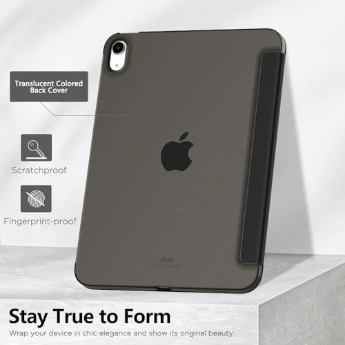 Image of ProElite Cover for Apple iPad (A16) 11th /10th Generation (2025 /2022) Cover Case, Transparent Smart case for iPad 11th /10th Gen 2025 /2022 (Supports Auto Sleep Wake) with Stylus Pen, Stars