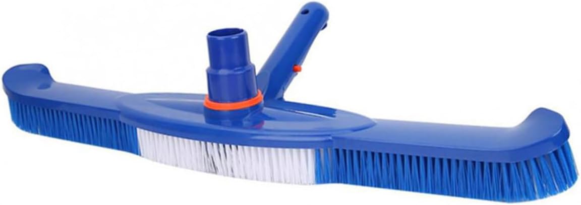 1pc Pool Brush Pool Broom Pools Pool Cleaning Brush Round Wall Swimming Pool Equipment Scrubbing Debris Cleaner Brush Heavy Duty Brush Blue