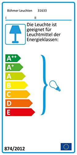 Lámpara blanca de pared E27 Böhmer 53W aplique moderno minimalista 2