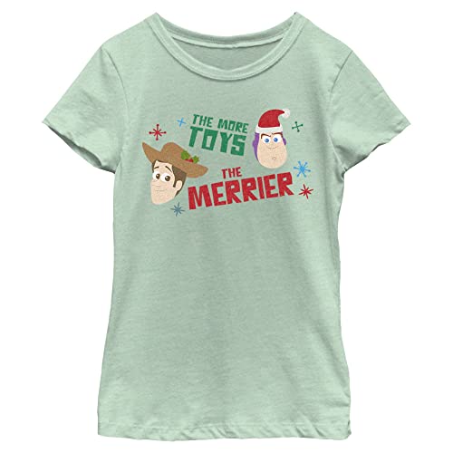 T-shirt Disney Pixar Toy Story vêtement enfant fille More Toys The Merrier imprimé