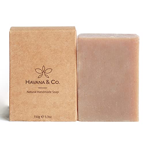 Havana & Co. Natural Lemongrass Soap Bars 5.3Oz Handmade Vegan Moisturizing Soap, All Skin Body Bar Soap For Men And Women, Face Hand Bath Wash Cold-Pressed Popular Scents #TOP8