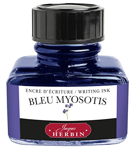 Herbin hb13015 Traditional Ink (For Fountain Pens, Glass Pens, and False Pens), 1.0 fl oz (30 ml), 