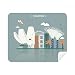 Singapore Famous Places Landmark Cleaning Cloth Screen Cleaner 2pcs Suede Fabric