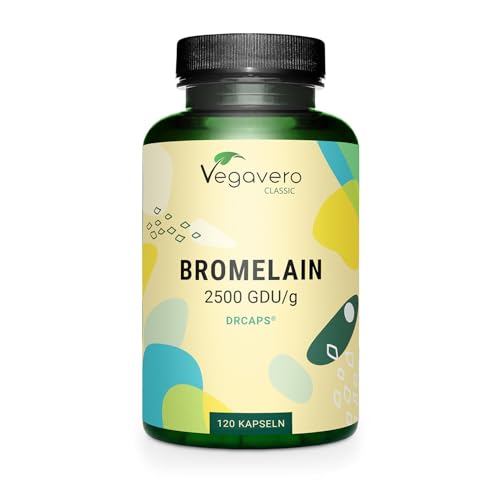 Vegavero Bromelain 650 mg Capsules