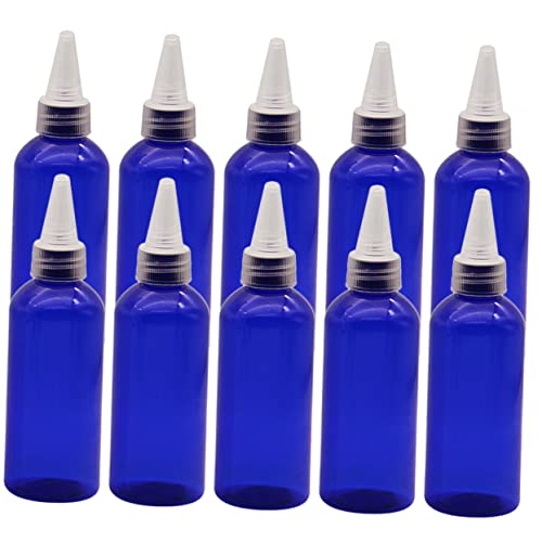 NAMOARLY 10pcs Ketchup Squeeze Bottle Blue Sauce Squirt The Pet Hair Color Squeeze Bottles Sauce Squeeze Bottles Pp