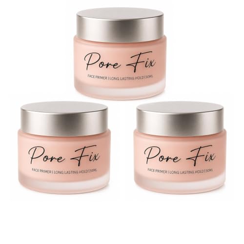 EVANI LONDON Pore Fix Face Primer, Gel, Pore Minimizing with Vitamin E, Long Lasting Smooth Finish, for All Skin Types, Pack of 3, 150ml Deal