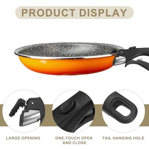 uxcell 2pcs Removable Handle, 7.5 Inch Detachable Handle for Pots and Pans, Universal Pot Handle Replacement Suitable for All Cookware Black by uxcell - Image 3