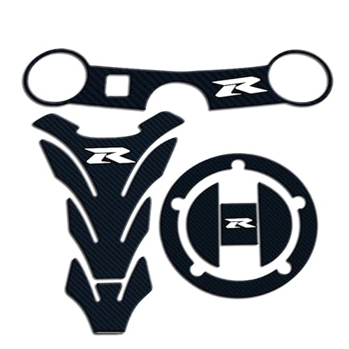 Autocollant 3D Suzuki GSXR protection réservoir moto pour les sorties