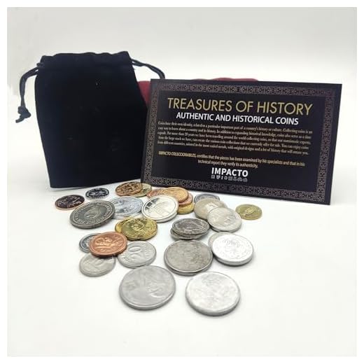IMPACTO COLECCIONABLES | Colección de 30 Monedas Auténticas de América – Piezas de Colección Sin Repeticiones, Originales y Certificadas por Expertos