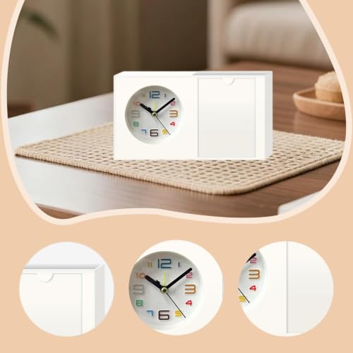 Reloj de noche silencioso decorativo ideal para tu dormitorio 3