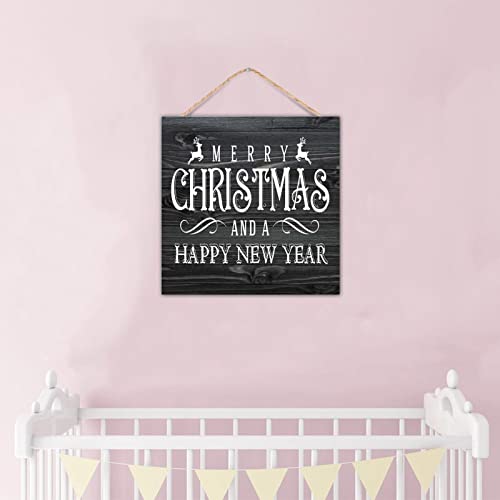 Panneau bois Merry Christmas pour briser la monotonie - 7