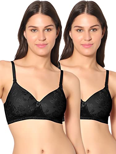 Image of Sonari Soda Women's Padded T-Shirt Bra Black Black