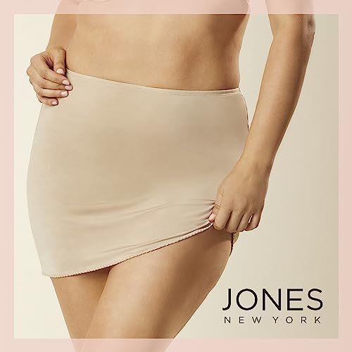 Jones New York Womens Silky Touch 16 Anti-Cling Above Knee Half Slip, Nude, Large Us #TOP5