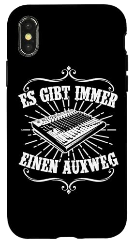 Ingegnere audio Divertente Ingegneria del suono Audio Guy Audio Custodia per iPhone X/XS