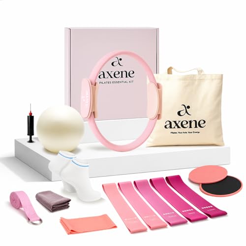 Axene Pilates Kit with Ring Ball Bands & Bag