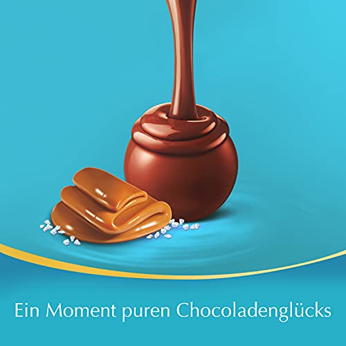 Lindor Salted Caramel, 1 kg Beutel, ca. 80 Lindt Schokoladen Kugeln – Bild 3