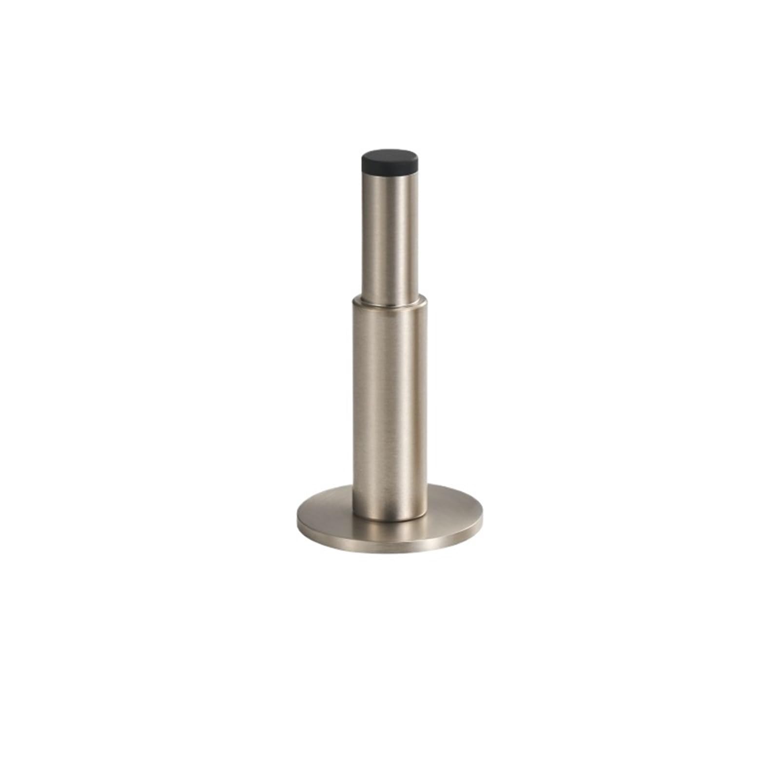 Door Stop Brass Door Plain Stop Bathroom Room Stopper Floor Wall Mountnt Bumper Holder Catch Antique Matt Black Nickel(Color4)