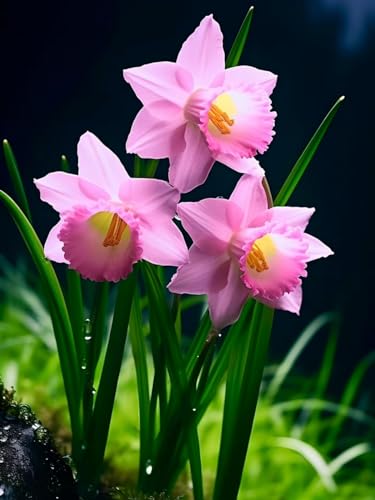 Daffodil Narcissus Bulbs for Planting Now UK UK Now Perennial Strong Plants that Grow Well Mix Golden Jade Carving Feels Perfect