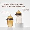 Thyseed Natural Series Nipple, Wide-Neck, Standard Flow, 10+ Month,1 Pack