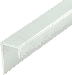 Outwater Aluminum J Channel Fits Material 1/2 Inch Thick Mill Finish Aluminum Cap Moulding 72 Inch Length Commercial Pack... Price In India