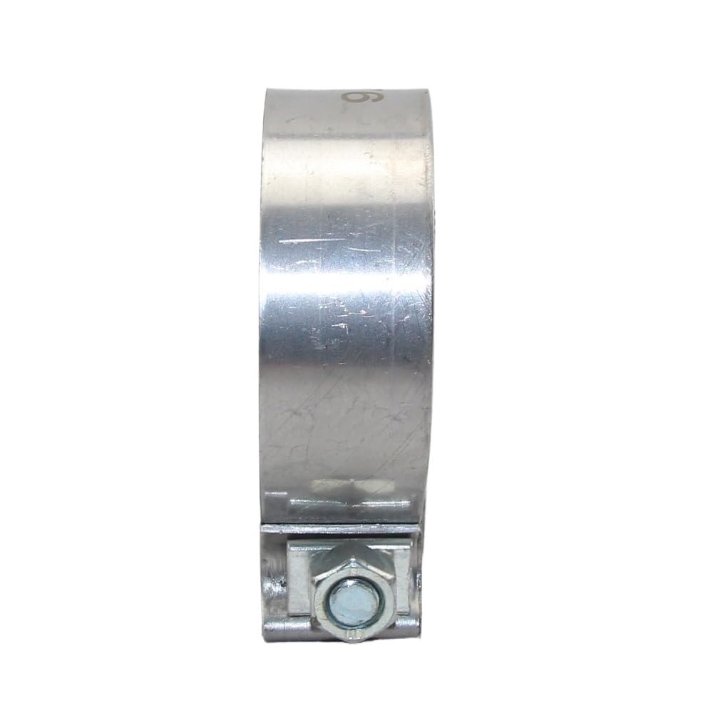 Abrazadera fija reforzada de acero inoxidable de 30 mm, 35 mm y 200 mm for accesorios de tubería de escape de acero inoxidable.(150mm)