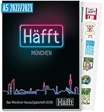 ES KANN NUR EINES GEBEN - Das ultimative Häfft Hausaufgabenheft für Münchner: Dein bunter Aufgaben- und Terminplaner von August 22 - Juli 23 für die Schule und Freizeit - mit extra Infoseiten für deinen Alltag in München!