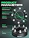 YHTAUTO 6x5.5 to 8x6.5 Wheel Adapters 2 Inch Compatible with Chevrolet & Ram & GMC & Cadillac, Tire Spacers w/14x1.5 & 12.9 Grade Studs, 108mm Center Bore 6 Lug 2PCS Black