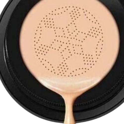 GLAMCIAGA 3 in 1 Air Cushion CC and BB cream Waterproof Foundation Cream with Mushroom Head Air Cushion Puff - Image 2