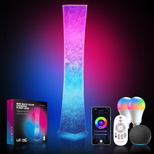 best color changing floor lamp