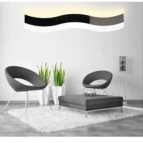 Lámpara de baño LED bicolor con luz plana para espejo de pared 7