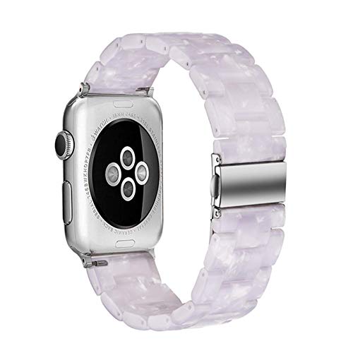 Image of Light House Apple Watch Bands-Fashion Lightweight Resin iWatch Bands for Women Men 38mm /40mm /41mm /42mm(Series 11 10), 49mm /46mm /45mm /44mm /42mm(S 3 2 1), Compatible with Apple Watch Series 11 SE 10 9 8 7 6 5 4 3 Ultra