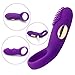 Juguetes de Anillo Masculino Relajación con Masajeador Remoto, Recargable por USB, Múltiple...