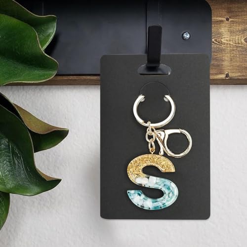 Image of Festiko Keychain Display Cards (Black A, Pack of 1000 Pcs, 4.7 inch*3.1 inch), Keyring Display Cards, Jewellery Display Cards