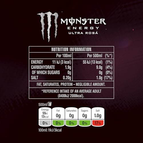Monster Ultra Rosa 12 x 500 ml