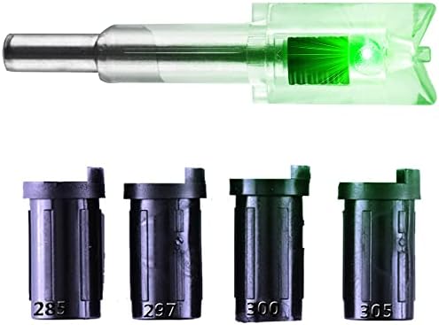 Ellen Archery Lighted Nocks for Crossbow Bolts 3PCS with ON/Off Switch – Universal Fit for Bolts with .285″/.297″/.300″/.305″ Bushings Led Nocks