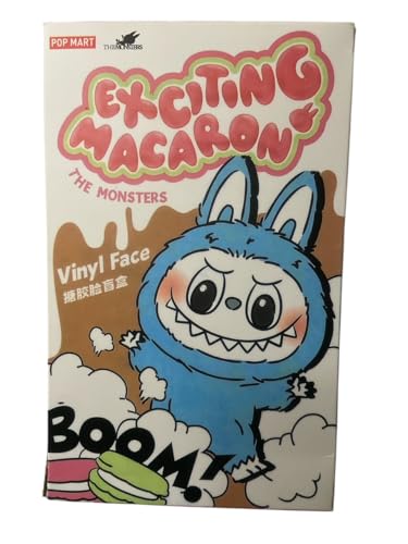 Monsters Llavero de Peluche, Muñecos Regalo, labu BU Sorpresa, Juguete para Niños y Adultos en Caja Sorpresa