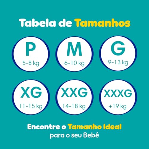 Fralda Pampers Confort Sec XG 148 Unidades,... glide