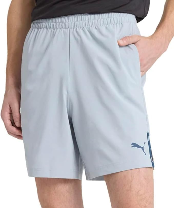 PUMA Men's Lightweight Active Woven Short (US, Alpha, X-Large, Regular, Regular, Gray) - Image 5