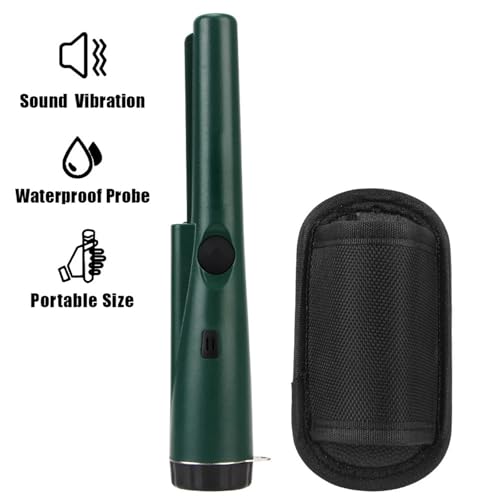 Détecteur métaux étanche avec double alerte sonore et vibration pour l'or - 3