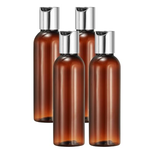 uxcell �v���X�`�b�N�g���x���{�g�� ��̃V�����v�[�{�g�� �f�B�X�N�g�b�v�L���b�v�t�� �N���A �l�ߑւ��\ ���s�p�X�N�C�[�Y�e�� ���ϕi�{�f�B�\�[�v�p, �u���E��, �g���x���{�g���B