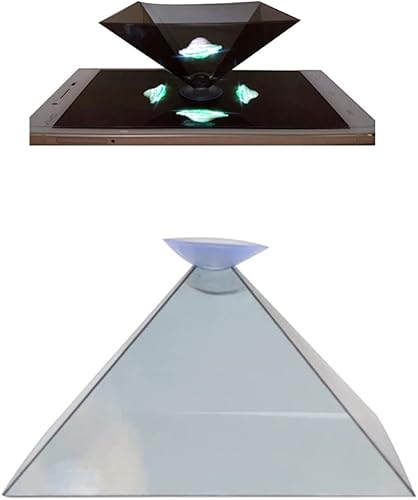 Proyector de Holograma 3D, Soporte de Pantalla 3D con Holograma para teléfono In