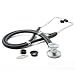 ADC Adscope 641 Sprague Stethoscope with 5 Interchangeable Chestpiece Options, 30 inch Length, Black