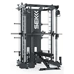 SEK Multipresse Set | Target | Set aus SEK Multipresse, Jammer Arms und Leg Press Attachement, B2 Hantelbank inkl. Aufsätze für Arm- und Beintraining | Für ⌀50mm Hantelscheiben – Bild 3