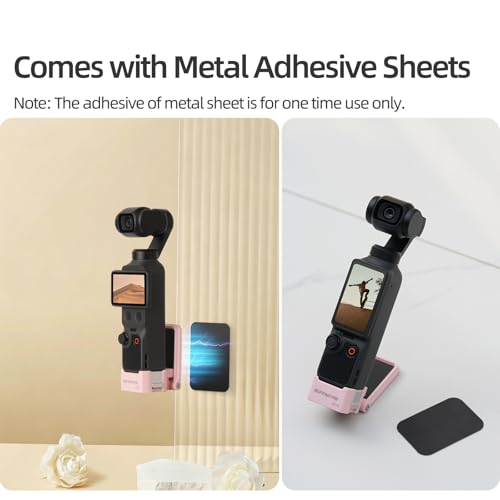 Support magnétique pour DJI Osmo Pocket 4 idéal en vlogging de voyage